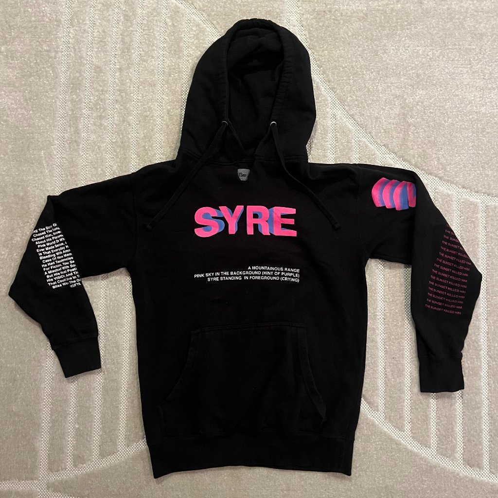 Msfts Rep Jaden Smith Syre Vision Hoodie In Size M